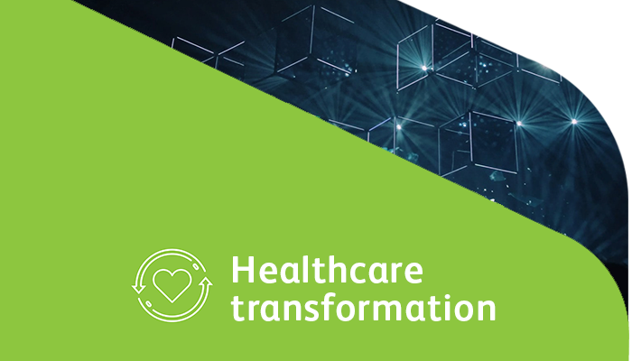 healthcare transformation technology sector Arab Health