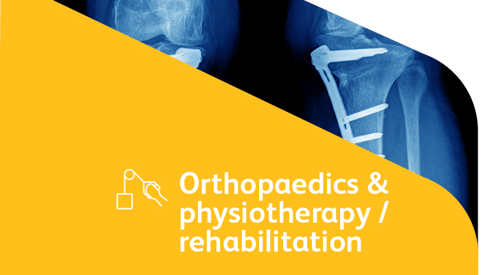 orthopaedics physiotherapy rehabilitation products sector Arab Health