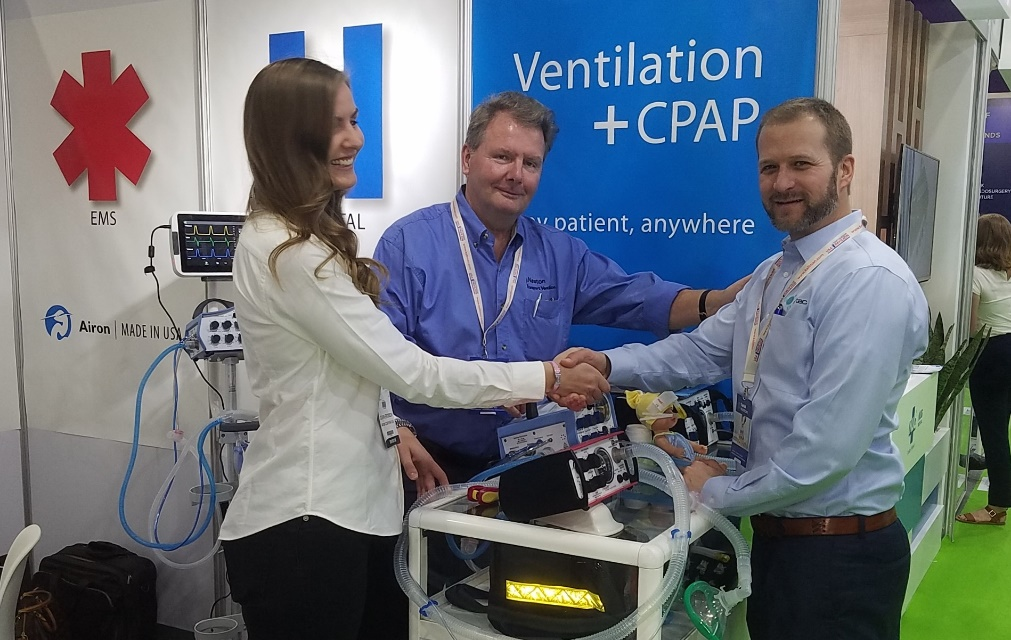 Airon Corporation Returns to Arab Health with MRI Compatible Pneumatic Ventilator Products - Exhibitor news