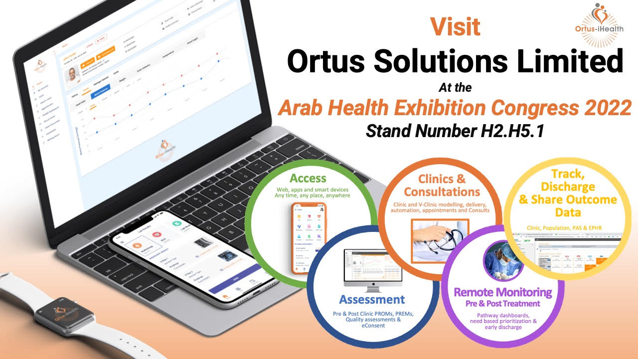Ortus iHealth launches pioneering new remote monitoring platform at Arab Health 2022 - Exhibitor news - Arab Health