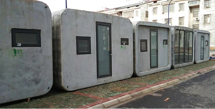 3D printed isolation houses by Winsun to accommodate quarantined people and medical staff in Xianning city - Digital Health