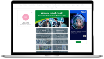 Arab Health Online platform
